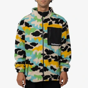 Pure Happiness Sherpa Fleece Full Zip Jacket