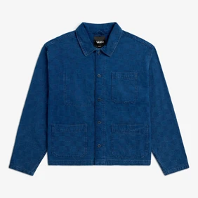 Checkerboard Work Shacket