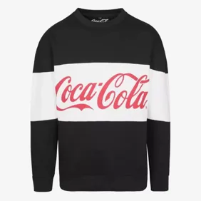 Coca Cola Stripe Oversize Crewneck