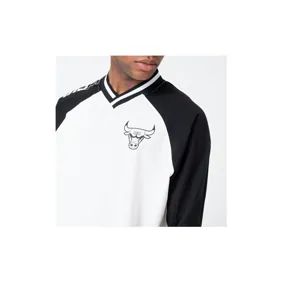 Nba Color Block Ls Tee Chicaco Bulls