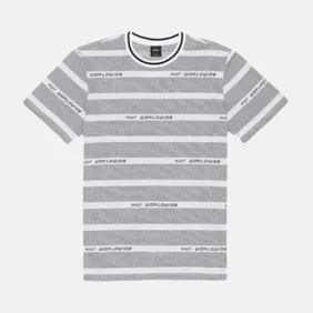 Enzo Striped SS Knit Tee