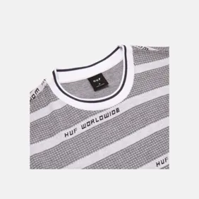 Enzo Striped SS Knit Tee