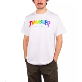 Rainbow Mag Logo Tee