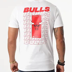 Nba Repeat Back Logo Tee Chicago Bulls