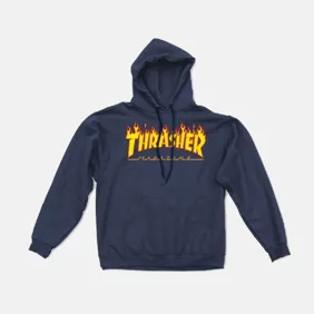 Flame Logo Hoodie Full Zip Hoodie