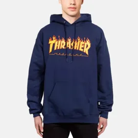 Flame Logo Hoodie Full Zip Hoodie