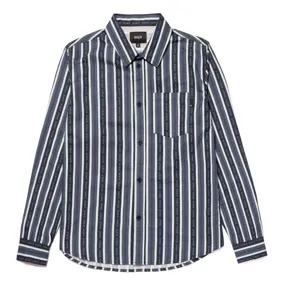 Fuck It Stripe Longsleeve Woven Top