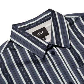 Fuck It Stripe Longsleeve Woven Top