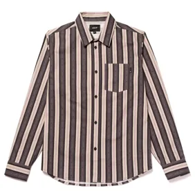 Fuck It Stripe Longsleeve Woven Top