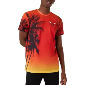 Chicago Bulls Summer City Print T-Shirt