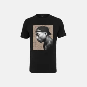 Tupac Cracked Background Tee