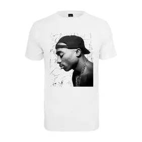 Tupac Cracked Background Tee
