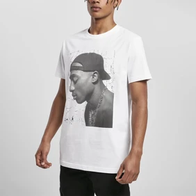 Tupac Cracked Background Tee