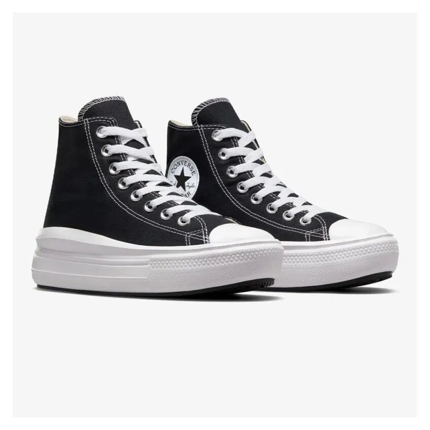 CONVERSE Chuck Taylor All Star Move Platform BLACK/NATURAL IVORY/WHITE ...
