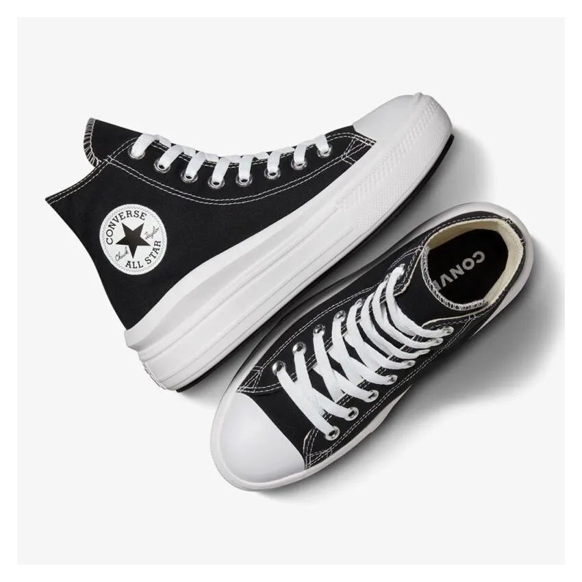 CONVERSE Chuck Taylor All Star Move Platform BLACK/NATURAL IVORY/WHITE ...