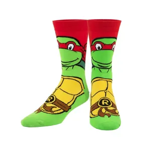 Ninja Turtles Raphael Crew Socks