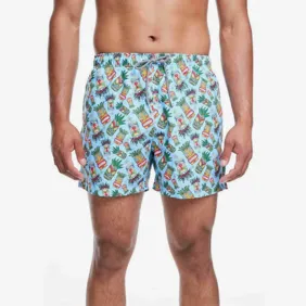 Tiki Masks Swim Shorts