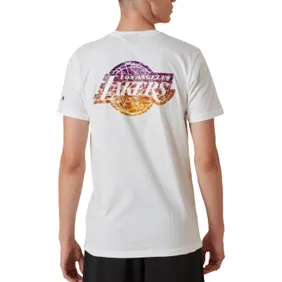 La Lakers Nba Team Colour Water Print T-Shirt