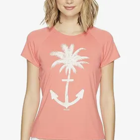 Wms Graphic SS Rash Tee