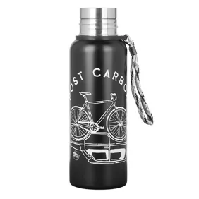 Campei Vacuum Bottle 600ml Black Climate Change