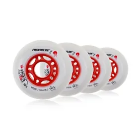 Kids 72mm/82a 4-pack Inline Skate Wheels