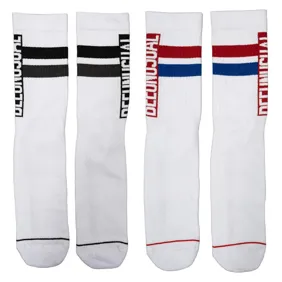 Original Solid Crew Socks 2-Pack