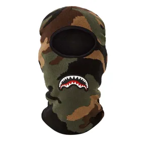 Camo Trinity Shark Ski Mask