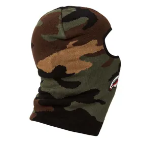 Camo Trinity Shark Ski Mask