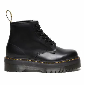 101 Smooth Leather Platform Ankle Boots