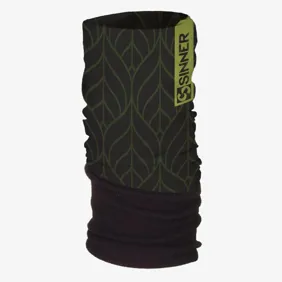 Fleece Bandana Leaves Geo