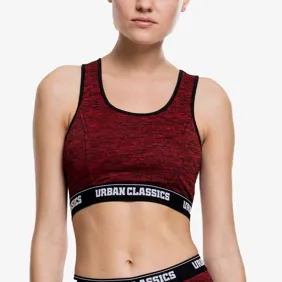 Active Melange Logo Bra