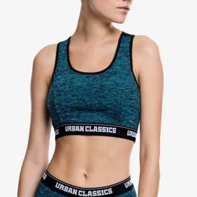 Active Melange Logo Bra