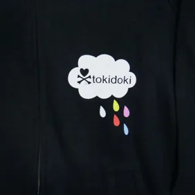 Cloudy Raindrops Full-zip Hoodie