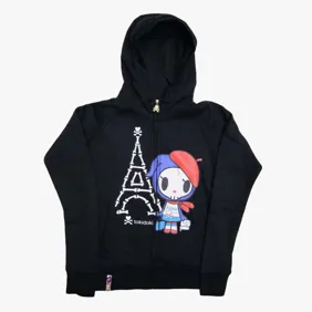 Bone Tower Full-zip Hoodie