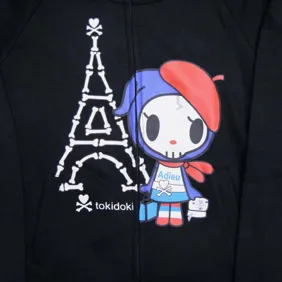 Bone Tower Full-zip Hoodie