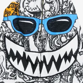 Kids Monster Eye Full-zip Hoodie