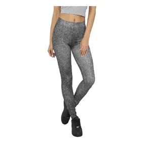 Ladies Denim Look Leggings