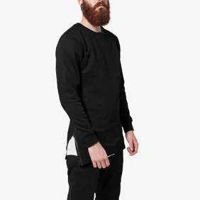 Side Zip Crew