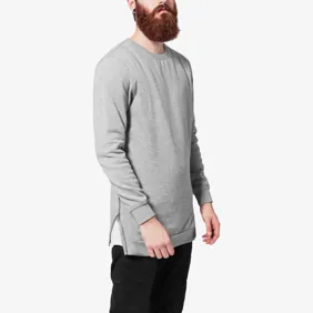 Side Zip Crew