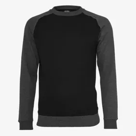 2 Tone Raglan Crewneck
