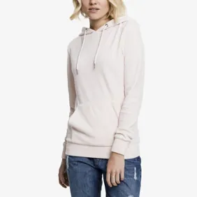 Ladies Velvet Hoody