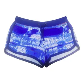 Pattern Track Shorts
