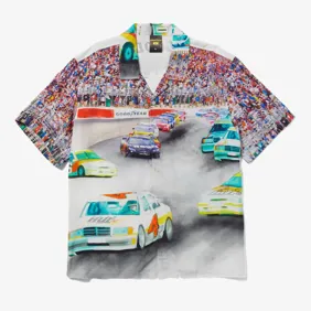 Goodyear Circuit Woven Top